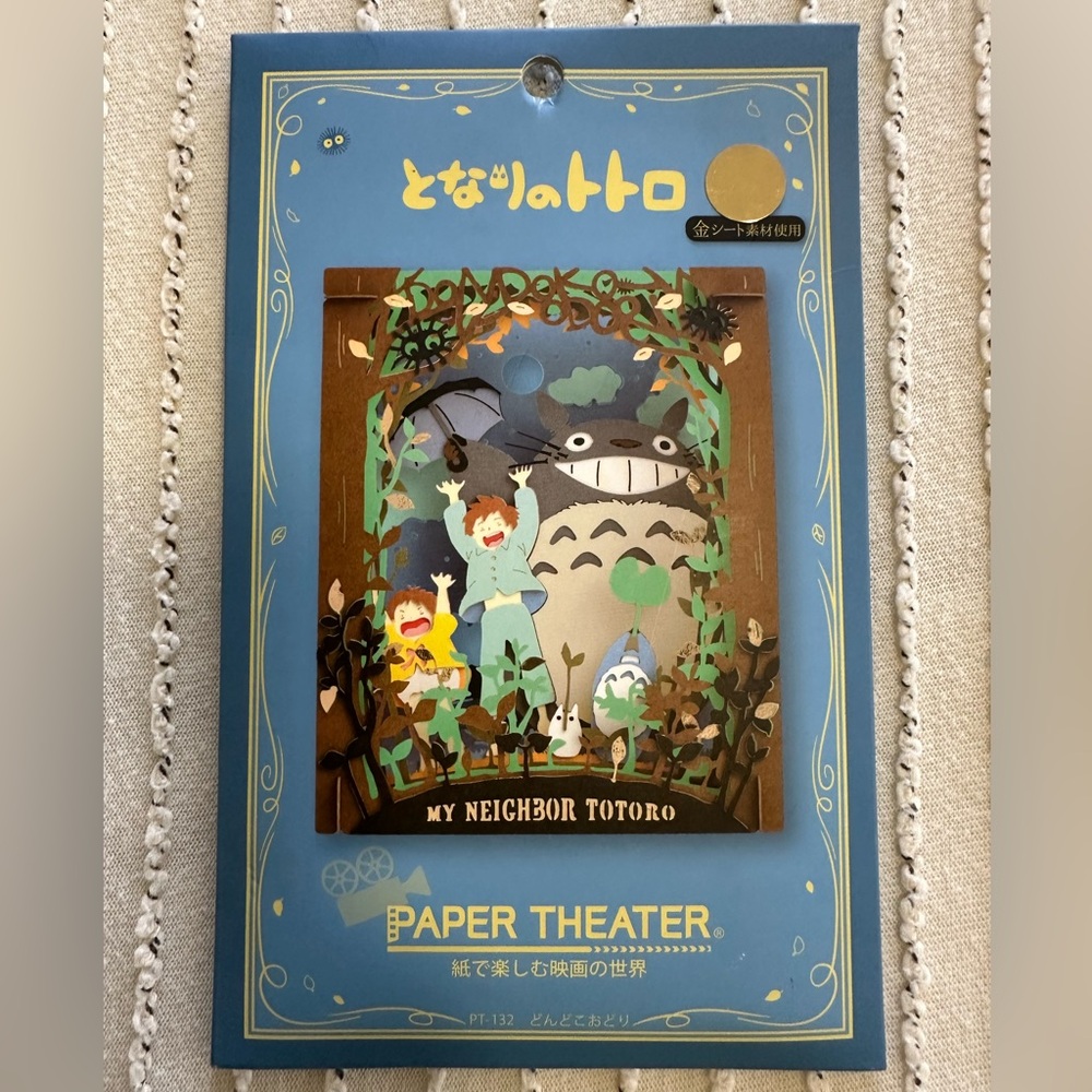 My neighbor Totoro paper theater.
